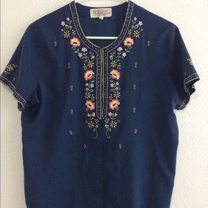 Embroidered shirt